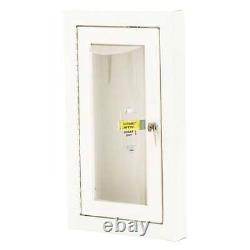 Loma 7308-Bb Fire Extinguisher Cabinet, Semi Recessed, 20 3/4 In Height, 5 Lb