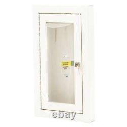 Loma 7308-Bb Fire Extinguisher Cabinet, Semi Recessed, 20 3/4 In Height, 5 Lb