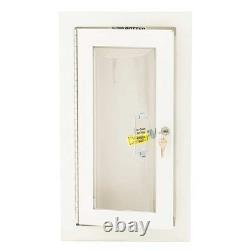 Loma 7308-Bb Fire Extinguisher Cabinet, Semi Recessed, 20 3/4 In Height, 5 Lb