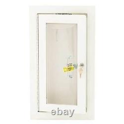Loma 7308-Bb Fire Extinguisher Cabinet, Semi Recessed, 20 3/4 In Height, 5 Lb