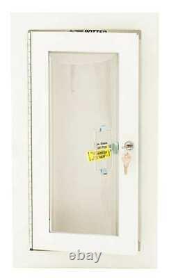 Loma 7308-Bb Fire Extinguisher Cabinet, Semi Recessed, 20 3/4 In Height, 5 Lb