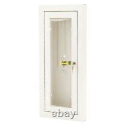 Loma 7322-Bb Fire Extinguisher Cabinet, Semi Recessed, 26 3/4 In Height, 10 Lb