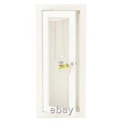 Loma 7322-Bb Fire Extinguisher Cabinet, Semi Recessed, 26 3/4 In Height, 10 Lb