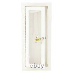 Loma 7322-Bb Fire Extinguisher Cabinet, Semi Recessed, 26 3/4 In Height, 10 Lb