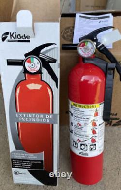 Lot Of 6 X Kidde FA110G Home Fire Extinguisher Include Wall Mount