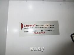 Lot Qty 12 Larsen's Fire Extinguisher Cabinets semi recessed, 26 x 11 x 7