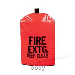 (Lot of 10 Covers) FIRE EXTINGUISHER COVERS (NO Window) for 5 to 10lb. Extg