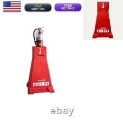 MAGNUM SAFE-ST Firebox Fire Extinguisher Stand OSHA Compliant Jobsites 30 Lbs