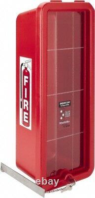 Made in USA 20 Lb. Capacity, Surface Mount, Crystal Polystyrene Fire Extingui