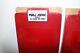 Mark II Lot of 9 Fire Extinguisher Cabinet Covers withPull Here Label 25x 10