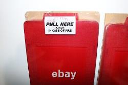 Mark II Lot of 9 Fire Extinguisher Cabinet Covers withPull Here Label 25x 10