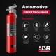 MaxOut 2.5 lb Refillable Dry Chemical Fire Extinguisher for Automotive, Marine &