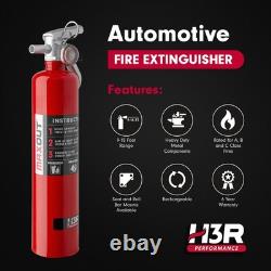 MaxOut 2.5 lb Refillable Dry Chemical Fire Extinguisher for Automotive, Marine &