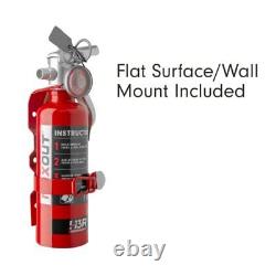 MaxOut Dry Chemical Car Fire Extinguisher 1.0 lb. Chrome(MX100C)