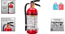 Multi-Purpose 4 lb Pro 210 Fire Extinguisher with Easy to Read Pressure Gauge