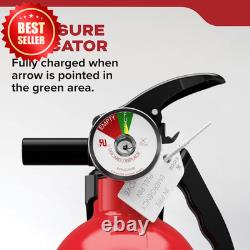 Multi Purpose Fire Extinguisher 1A10BC 6 Pack Home Office Dorm Residential