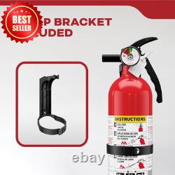 Multi Purpose Fire Extinguisher 1A10BC 6 Pack Home Office Dorm Residential