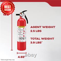 Multi Purpose Fire Extinguisher 1A10BC 6 Pack Home Office Dorm Residential