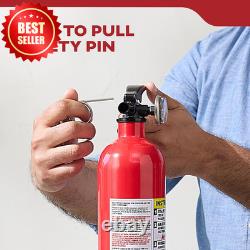 Multi Purpose Fire Extinguisher 1A10BC 6 Pack Home Office Dorm Residential