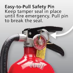 Multi-Purpose Fire Extinguisher with Mounting Bracket Commercial Grade, 2 Pack