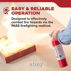 Multi-Use Red Fire Extinguisher 4 Pack, 1-A10-BC, Essential Home Safety Gear