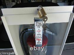 NEW (2020) 5-LB FIRE EXTINGUISHER COMPLETE WithCABINET GLASS, LOCK & BRERAKER BAR