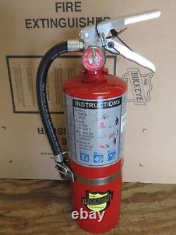 NEW 5-lbABC 3A40BC FIRE EXTINGUISHER 2024 CERTIFIED WithVEHICLE BRACKET/SIGN