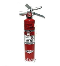 NEW Amerex Halotron Fire Extinguisher B385TS 2.5lb HALOTRON with VEHICLE BRACKET