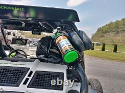 NEW Lime Green Fire Extinguisher Looks Like NITROUS OXIDE BOTTLE Hot Rod UTV