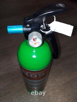 NEW Lime Green Fire Extinguisher Looks Like NITROUS OXIDE BOTTLE Hot Rod UTV