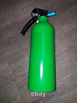 NEW Lime Green Fire Extinguisher Looks Like NITROUS OXIDE BOTTLE Hot Rod UTV
