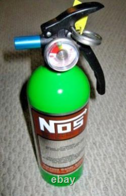 NEW Lime Green Fire Extinguisher Looks Like NITROUS OXIDE BOTTLE Hot Rod UTV