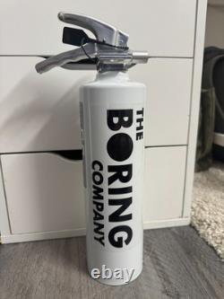 NEW The Boring Company Fire Extinguisher from Not A Flamethrower Elon Musk Tesla