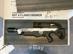 NEW / UNUSED Boring Company Not-A-Flamethrower + Fire Extinguisher + $5 Letter