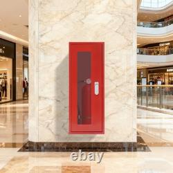 NEW! Wall Mount Fire Extinguisher Cabinet Heavy Duty Fire Extinguisher Holder