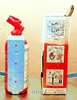 NOS 1969 Chrysler Parts Dealer Dry Chemical Red Fire Extinguisher Mopar 3419438