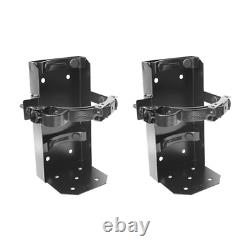 New 2 Fire Extinguisher 10lb Heavy Duty Vehicle / Wall Bracket 809 Universal