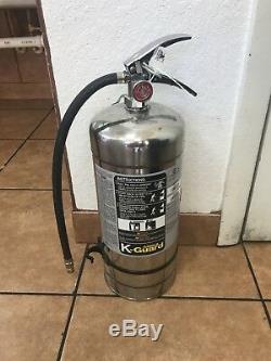 New 2017 Amerex 2.5 Gallon Water Fire Extinguisher With Schrader Valve