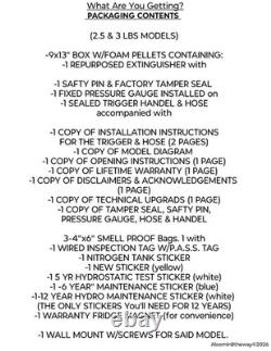 New! 3 Lbs Fire Extinguisher Diversion Safe. Plain View Extinguisher Stash Spot