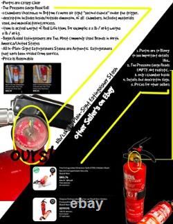 New! 3 Lbs Fire Extinguisher Diversion Safe. Plain View Extinguisher Stash Spot