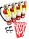 New 5LB Badger ABC Dry Chemical Fire Extinguisher with cert tags (4 pack)