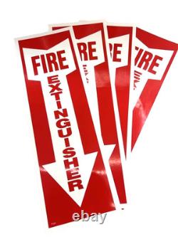 New 5LB Badger ABC Dry Chemical Fire Extinguisher with cert tags (4 pack)