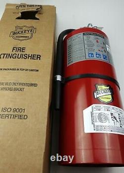 New Buckeye 12120 Portable Fire Extinguisher ABC Dry Chemical 20lb Tagged 7.5