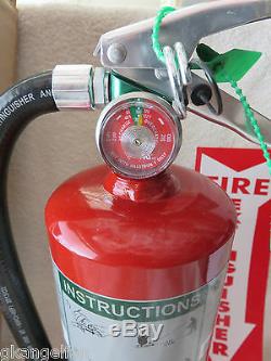 New Certified 2018 Buckeye 5lb. Halotron Fire Extinguisher With Hose
