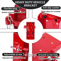 New Heavy Duty Fire Extinguisher Bracket Wall Mount, 2 Pcs Vehicle Fire Extingui
