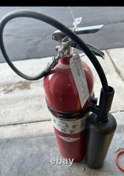 New Open Box Amerex 331 Fire Extinguisher, 10BC, Carbon Dioxide, 15 Lb