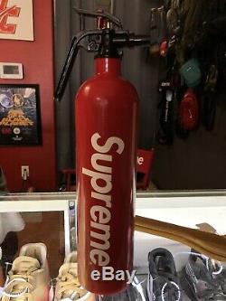 New Supreme Fire Extinguisher Kidde Red White Box Logo