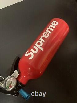 New Supreme fire extinguisher Red White Box Logo SS15 accessory CUSTOM ART PIECE