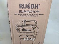 New! The Rusoh Eliminator Self-service Reloadable Fire Extinguisher 5lb Abc (er)