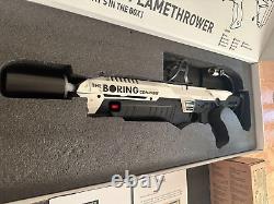 Not A Flamethrower LOW SERIAL #3163 The Boring Company With FIRE EXTINGUISHER